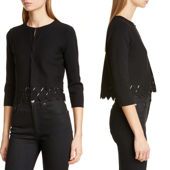 Ted Baker Kylie Stitch Hem Cardigan 
